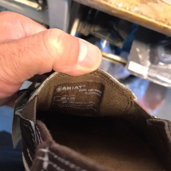 Ariat Women's Camo and Brown Slip-On Shoes - Picture 10 of 10